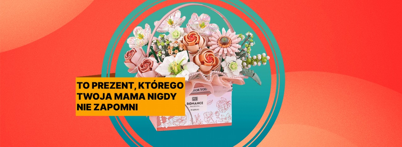 Bukiet kwiatów z LEGO na Dzień Matki? Brzmi fajnie, ale znam alternatywę, która jest znacznie tańsza i piękniejsza, źródło grafiki: LOZ; materiały promocyjne.