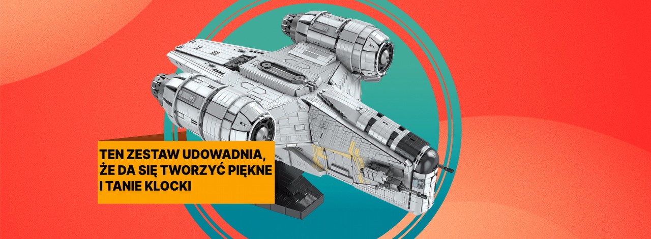 Nie wydam prawie 3000 zł na zestaw LEGO Star Wars, skoro mogę mieć równie piękny model Brzeszczota za ułamek tej ceny, źródło grafiki: Mould King; materiały promocyjne.
