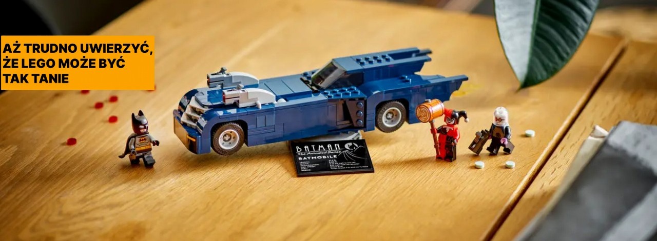 Cena zestawu LEGO DC Batman miło mnie zaskoczyła. Dzięki niemu znowu poczułem się jak mały chłopiec po raz pierwszy oglądający przygody Mrocznego Rycerza, źródło grafiki: LEGO; materiały promocyjne.