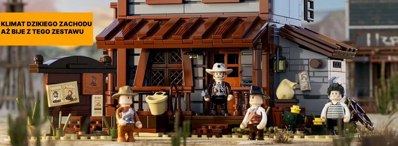 Szalenie tani zestaw od konkurenta LEGO to gratka dla fanów Red Dead Redemption. Dzięki niemu poczujesz się jak Arthur Morgan i John Marston, źródło grafiki: Źródło: FunWhole; materiały promocyjne.