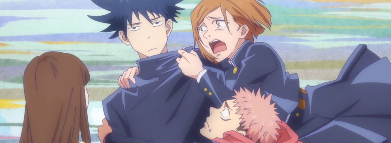 Fani Jujutsu Kaisen mają nietypowe życzenie. Chcą wprowadzenia elementu znienawidzonego w innych anime, źródło grafiki: Jujutsu Kaisen, MAPPA, 2023.
