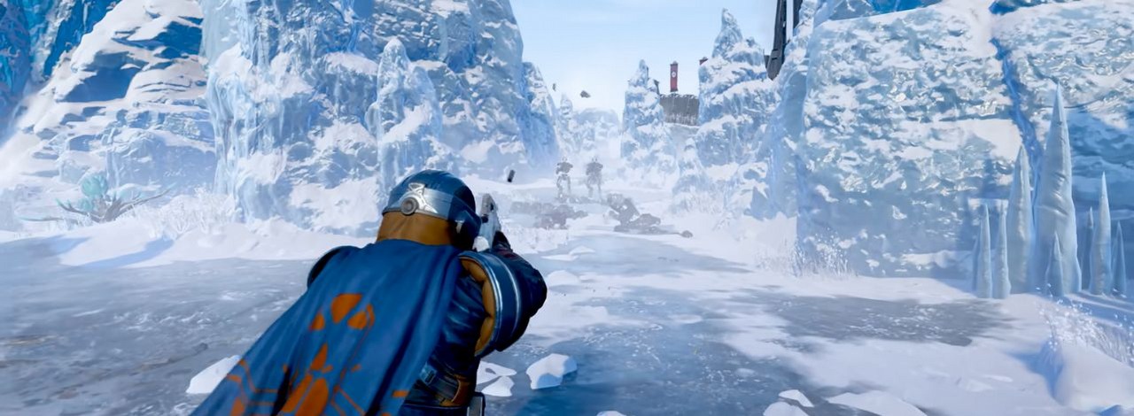 Review bombingowa peleryna z Helldivers 2 na pewno trafi do gry. Twórcy po prostu czekają na właściwy moment, źródło grafiki: Arrowhead Game Studios.