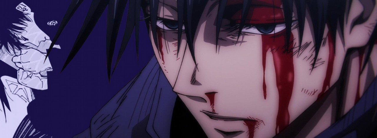 Czy Megumi z Jujutsu Kaisen powinien być obwiniany za wszystkie ostatnie tragedie w mandze?, źródło grafiki: Jujutsu Kaisen, Gege Akutami, Shueisha, 2018 / Jujutsu Kaisen, MAPPA, 2020.