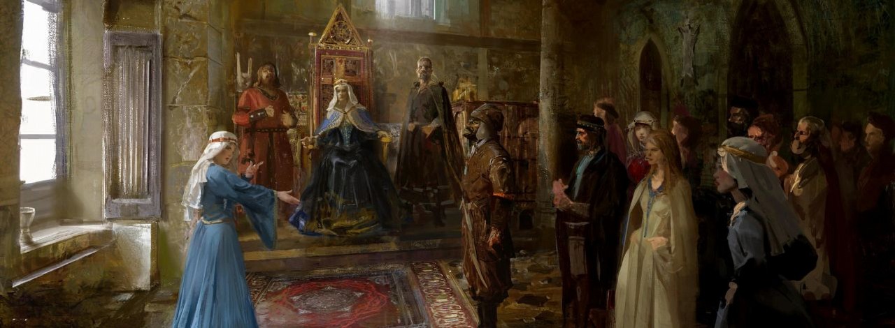 Związki w Crusader Kings zawsze były skomplikowane, ale tym razem przeszły wszelkie granice. Postać gracza wyszła za samą siebie, źródło grafiki: Paradox Interactive.