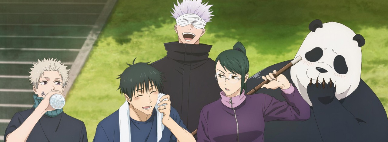 Powrót bohatera w nowym rozdziale Jujutsu Kaisen ucieszył fanów. Część z nich jednak martwi się o niego z tego powodu, źródło grafiki: Jujutsu Kaisen, MAPPA, 2023.