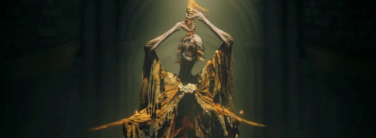 Finałowy boss z DLC do Elden Ring pierwotnie miał zaszczycić nas rozmową. Gracz odkopał niewykorzystane kwestie, źródło grafiki: FromSoftware.