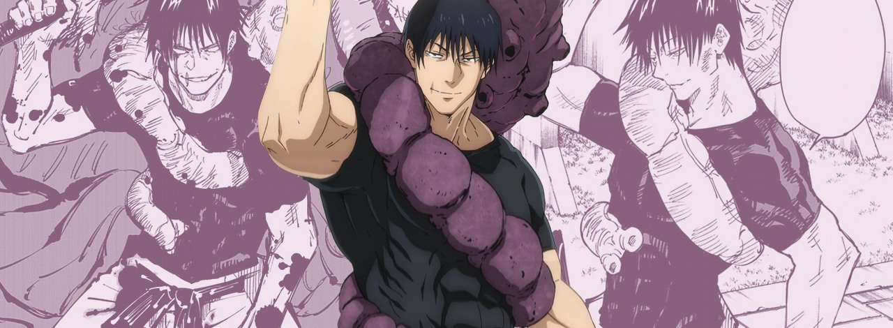 Uwielbiany złoczyńca z Jujutsu Kaisen był wzorowany na Jasonie Stathamie, źródło grafiki: Jujutsu Kaisen, Gege Akutami, Shueisha, 2018 / Jujutsu Kaisen, MAPPA, 2020.