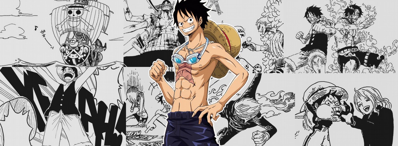 Ujawniono prototyp One Piece sprzed 30 lat. Seria miała wtedy nosić zupełnie inny tytuł, źródło grafiki: One Piece, Eiichiro Oda, Shueisha, 1997 / One Piece, Toei Animation, 1999.