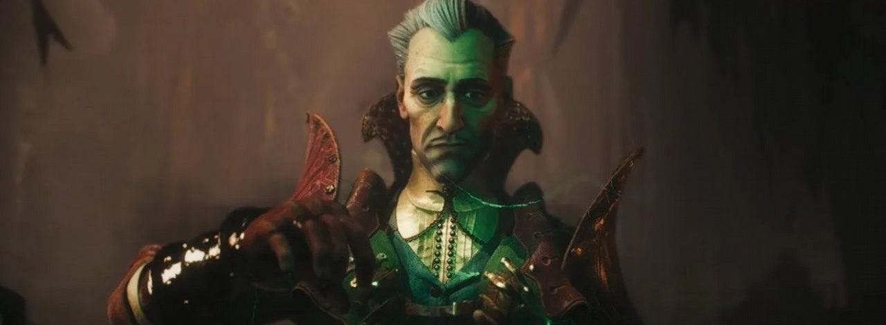 Dragon Age: The Veilguard jeszcze nie wyszło, a sieć już zalały fanfiki z gry. W roli głównej stary nekromanta, źródło grafiki: BioWare.