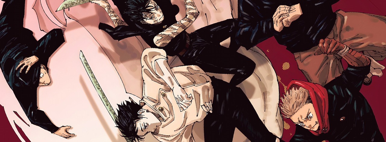 Autor Jujutsu Kaisen potwierdził, który wątek będzie ostatnim, źródło grafiki: Jujutsu Kaisen, Gege Akutami, Shueisha, 2018.