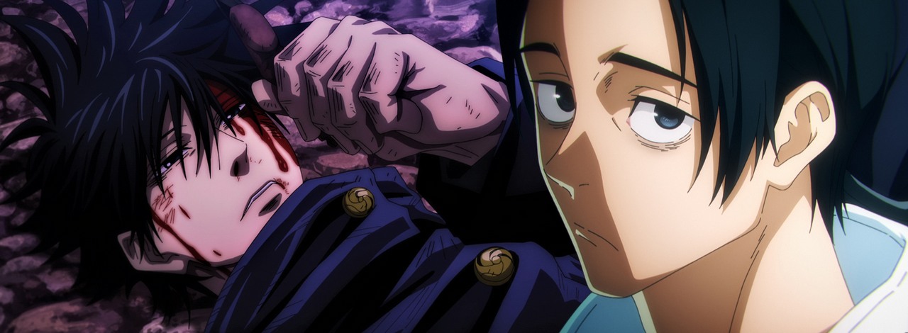 W 263. rozdziale Jujutsu Kaisen ujawniono ostateczny plan Yuty na ocalenie Megumiego, źródło grafiki: Jujutsu Kaisen, MAPPA, 2023.