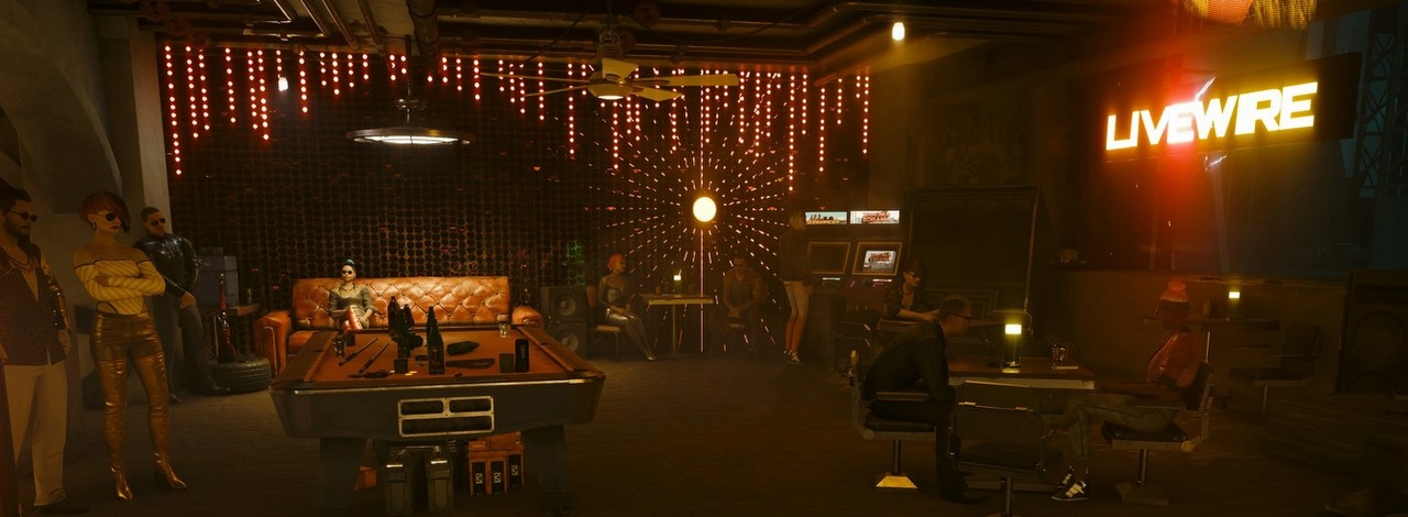 W Cyberpunku 2077 możecie teraz otworzyć własny bar w Dogtown. Dzieło moddera idealnie pasuje do klimatu dzielnicy, źródło grafiki: Nexus Mods.