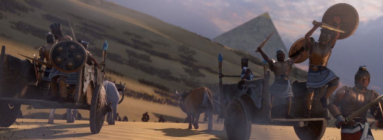 Po aktualizacji w Total War Pharaoh pojawił się easter egg nawiązujący do pierwszej reklamacji w historii ludzkości, źródło grafiki: Creative Assembly.