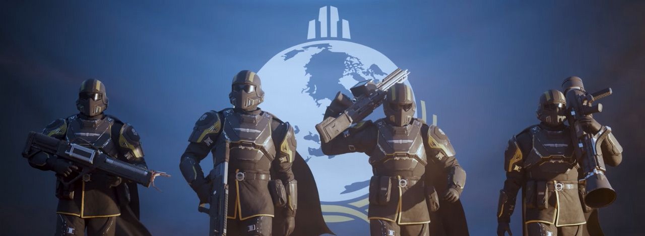 Społeczność Helldivers 2 ma pomysł jak urozmaicić galaktyczną wojnę. Surowce mogliby przeznaczyć na pomoc NPC-ów, źródło grafiki: Arrowhead Game Studios.