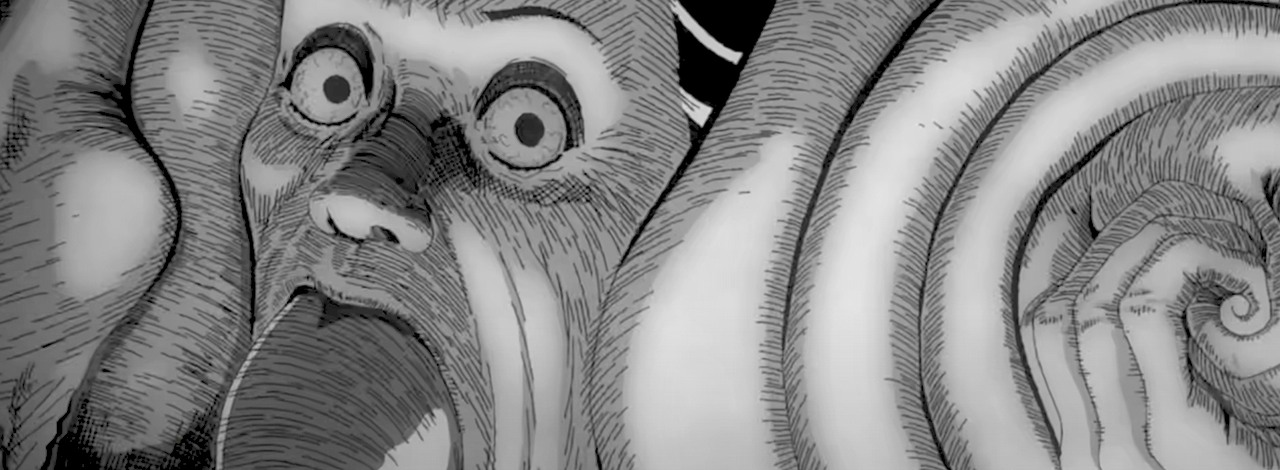 „5 lat ekscytacji i będą tylko 4 odcinki?” Po zobaczeniu niepokojącego zwiastuna Uzumaki na podstawie mangi Junji Ito fani horroru są pełni obaw, źródło grafiki: Uzumaki, Hiroshi Nagahama, Adult Swim, 2024.