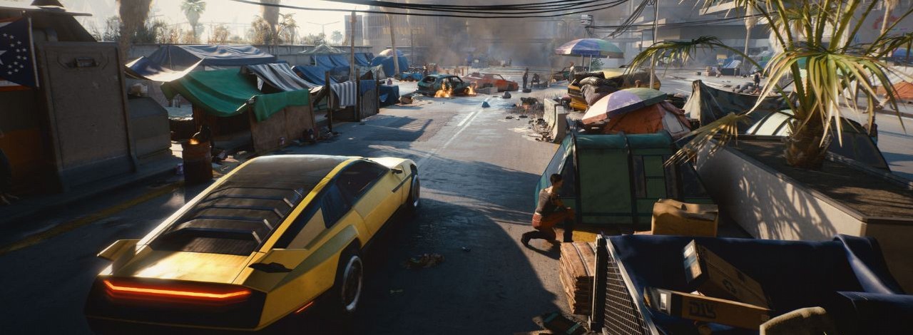 Cyberpunka 2077 możecie teraz zmienić w grę wyścigową z własnymi trasami rozsianymi po całym Night City, źródło grafiki: CD Projekt RED.