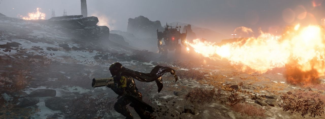 Twórcy Helldivers 2 bardzo chcą dać graczom nowe zabawki, ale ci bronią się przed nimi z całych sił, źródło grafiki: Arrowhead Game Studios.