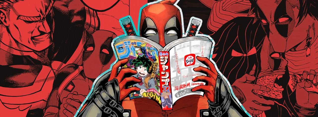 Deadpool zapowiedział powrót swojej mangi, niszcząc premierę tego komediowo-romantycznego tytułu, źródło grafiki: Deadpool: Samurai, Sanshiro Kasama i Hikaru Uesugi, Viz Media, 2020.