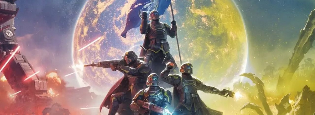 Data miner zebrał wszystkie odkopane jednostki Iluminatów z Helldivers 2, ale gracze zaczynają wątpić, że się ich doczekają, źródło grafiki: Arrowhead Game Studios.