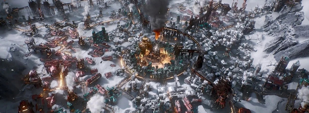 Frostpunk doczekał się książkowej adaptacji: W antologii czterech autorów poznamy historie z zamarzniętego świata, źródło grafiki: Frostpunk.