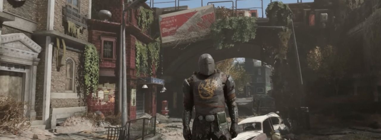 W Fallout London znajdziecie hołd dla Todda Howarda. Mężnie stoi on wśród wojsk Tommies, źródło grafiki: Team Folon.