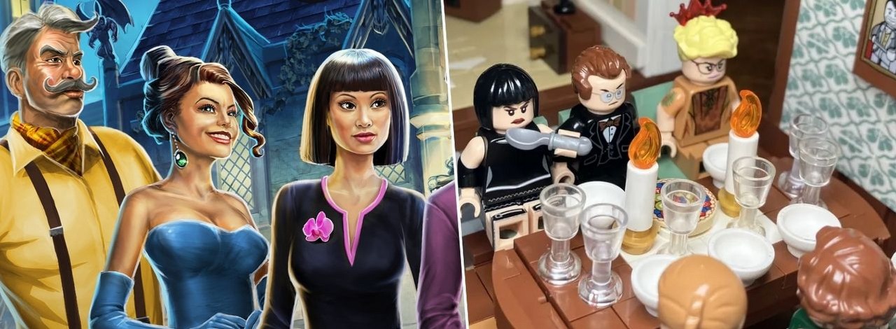 Cluedo w wersji LEGO? Do LEGO Ideas zawitał projekt gry planszowej stworzonej z klocków, źródło grafiki: Hasbro / lego_brickey.