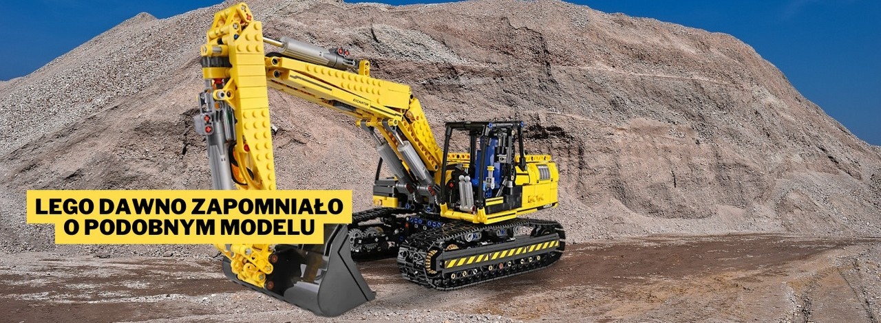 W cenie jednego LEGO Technic możesz mieć aż sześć zestawów konkurencji! Zdalnie sterowana koparka gąsienicowa firmy Mould King przewyższa model Duńczyków pod względem jakości i ilości elementów, źródło grafiki: Mould King; materiały promocyjne.