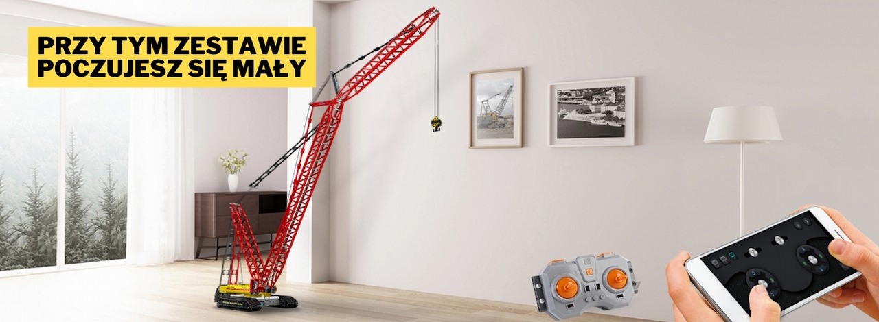 Blisko 2 metry wysokości i ponad 4300 elementów - na widok rozmiarów i ceny tego zestawu LEGO zzielenieje z zazdrości, źródło grafiki: Mould King; materiały promocyjne.