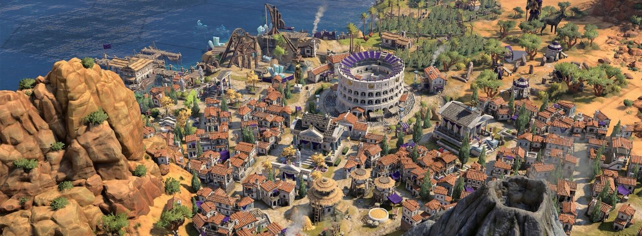 Wszystkie cuda z Civilization 7 na jednym obrazku. Fan zebrał każdy unikalny budynek widoczny na gameplayu, źródło grafiki: Firaxis Games.