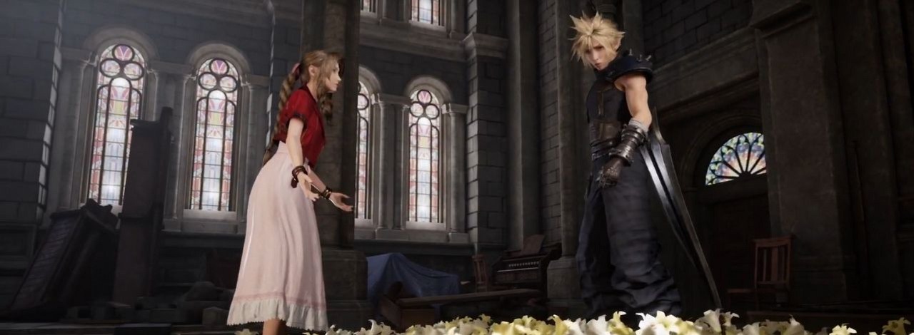 Final Fantasy VII doczekało się unikalnego zestawu LEGO. Teraz sprzedano go za prawie 50 tys. złotych, źródło grafiki: Square Enix.