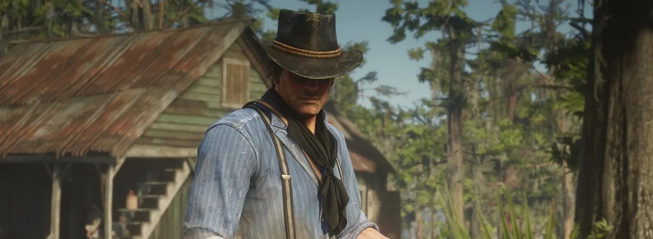 Dla aktora grającego Arthura w RDR2 tylko jeden końcowy wybór jest kanoniczy. Drugi nie ma sensu, źródło grafiki: Rockstar.