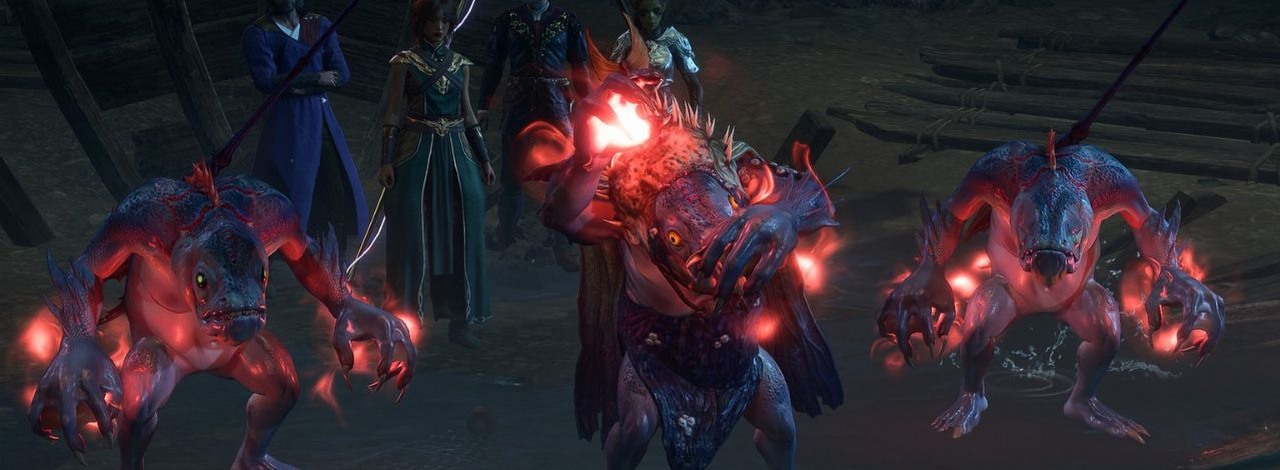 W nowym patchu do Baldur's Gate 3 w końcu zostanie spełniona zapomniana obietnica. Pomoże wam armia ryboludzi, źródło grafiki: Larian Studios.