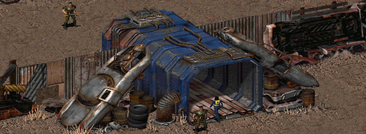 Tak zmienił się Fallout 1 w remake'u na silniku „czwórki”. Gracz porównał ikoniczne lokacje, źródło grafiki: Bethesda.