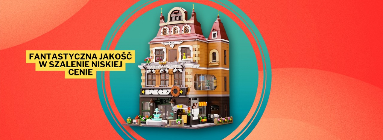 LEGO może się schować, bo od dzisiaj ten zestaw jest moim numerem jeden. Pantasy Pierkarnia to ponad 2600 elementów składających się na uroczą kamienicę z czterema kondygnacjami, źródło grafiki: Pantasy.