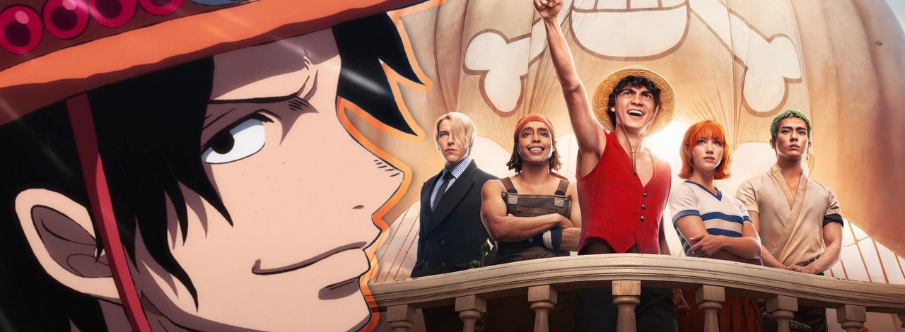 Wygląda na to, że Netflix zdradził, kto zagra Ace'a w aktorskim One Piece. Wskazówki znalazły się w nowym wideo z Inakim Godoyem, źródło grafiki: One Piece, Toei Animation, 1999 / One Piece, Steven Maeda, Netflix, 2023.
