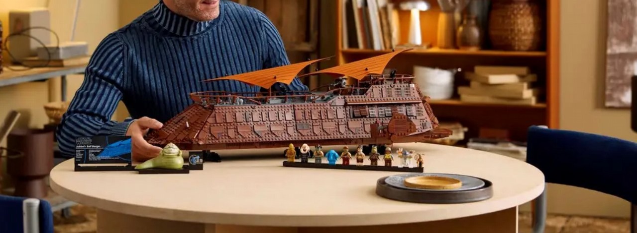 Fani LEGO Star Wars mogą zacierać ręce. Wielka replika Barki Jabby wkrótce trafi do sklepów, źródło grafiki: LEGO.
