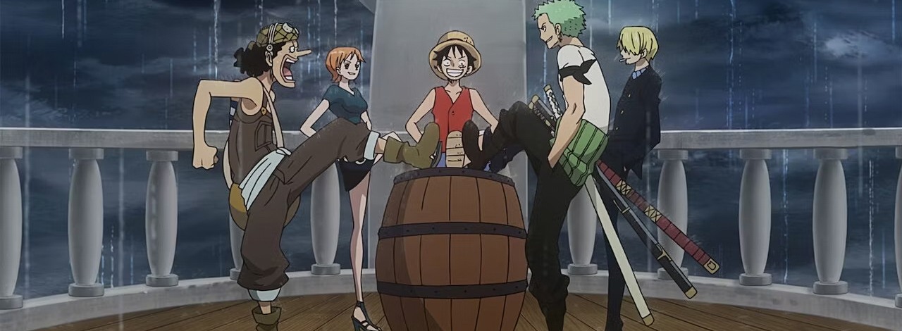 One Piece wróciło do korzeni otwierając nowy wątek w historii Słomkowych, źródło grafiki: One Piece, Toei Animation, 1999.