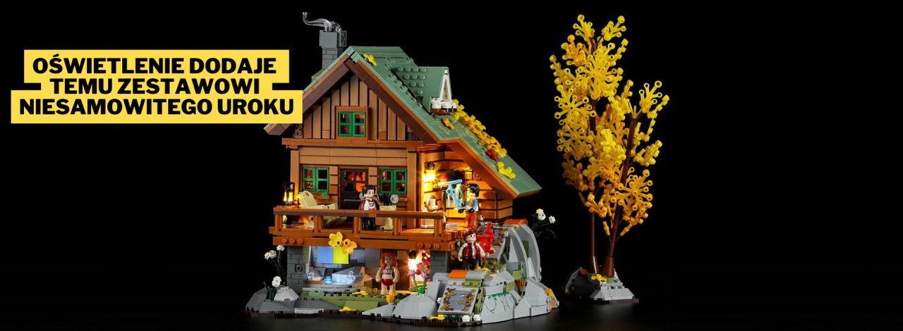 Ten zestaw ma aż 90% 5-gwiazdkowych opinii na Amazonie i wcale się temu nie dziwię. Górska Chatka od FunWhole oczarowała mnie bardziej niż jakiekolwiek konkurencyjne LEGO, źródło grafiki: FunWhole.