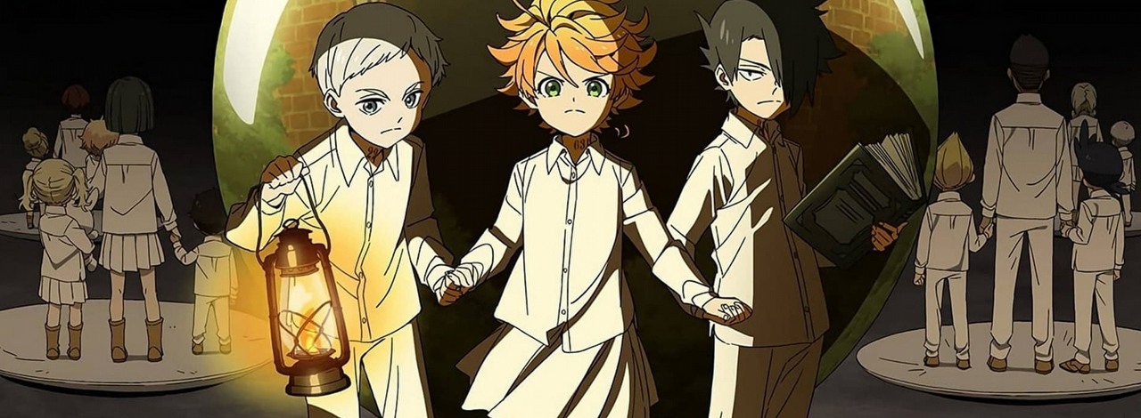 Z okazji zbliżającego się Halloween najstraszniejsze anime obejrzysz teraz za darmo. Na liście m.in. The Promised Neverland i Junji Ito Collection, źródło grafiki: The Promised Neverland, Mamoru Kanbe, CloverWorks, 2019.