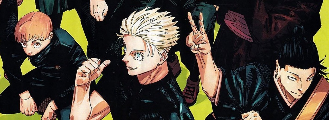 Choć Jujutsu Kaisen się zakończyło, to Gege Akutami po finale przedstawił nową postać, źródło grafiki: Jujutsu Kaisen, Gege Akutami, Shueisha, 2018.