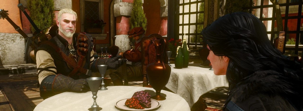 Fan Wiedźmina 3 stworzył uroczy epilog dla Geralta i Yennefer w formie nowego zadania do Krwi i wina, źródło grafiki: Nexus Mods.