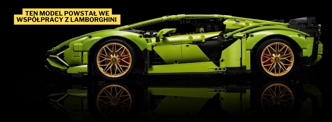 Chcę więcej takiej współpracy LEGO z Lamborghini. Liczący ponad 3500 elementów model Lamborghini Sián FKP 37 oczarował mnie charakterystyczną zielenią, poziomem szczegółów i zaskakującą promocją, źródło grafiki: LEGO; materiały promocyjne.