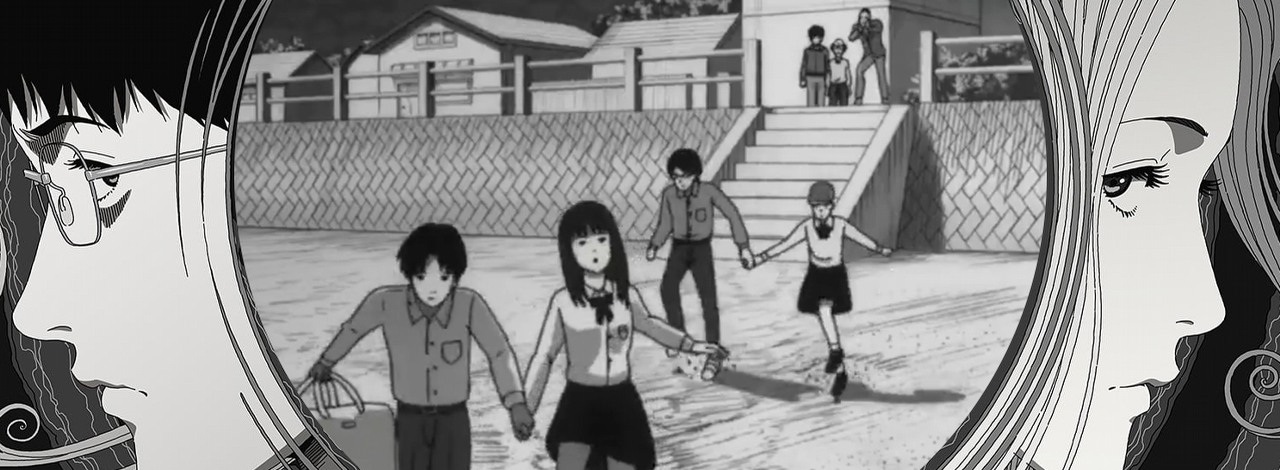 „To ma sens, że ludzie są wściekli”. Producent Uzumaki wytłumaczył powody nagłego pogorszenia jakości anime, źródło grafiki: Uzumaki, Hiroshi Nagahama, Adult Swim, 2024.