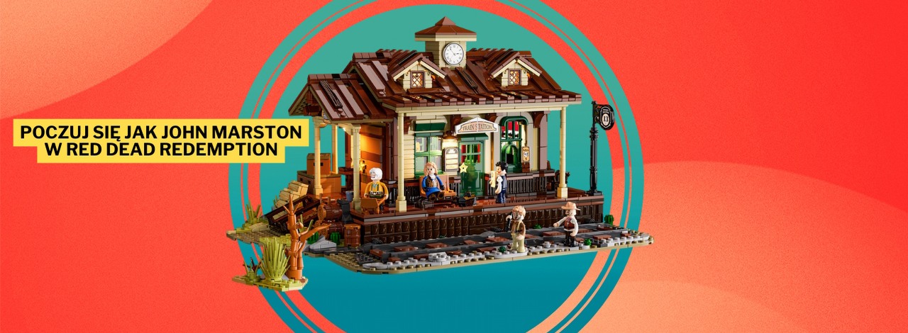 Dworzec kolejowy konkurenta LEGO sprawił, że jesień upłynie mi pod znakiem Dzikiego Zachodu. To idealne uzupełnienie premiery Red Dead Redemption na PC, źródło grafiki: Funwhole; materiały promocyjne.