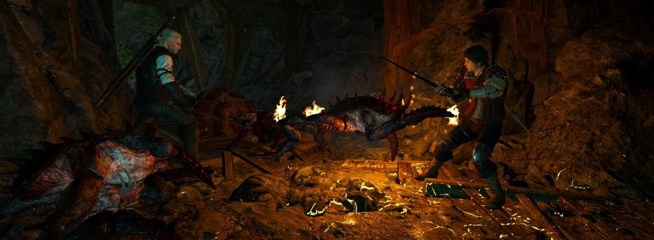 Dodatkowa przygoda z Wiedźmina 1 doczekała się remake'u na silniku „trójki”. To dzieło jednego modera, źródło grafiki: The Witcher 3: The Price Of Neutrality - Remastered MOD - Lisembart.