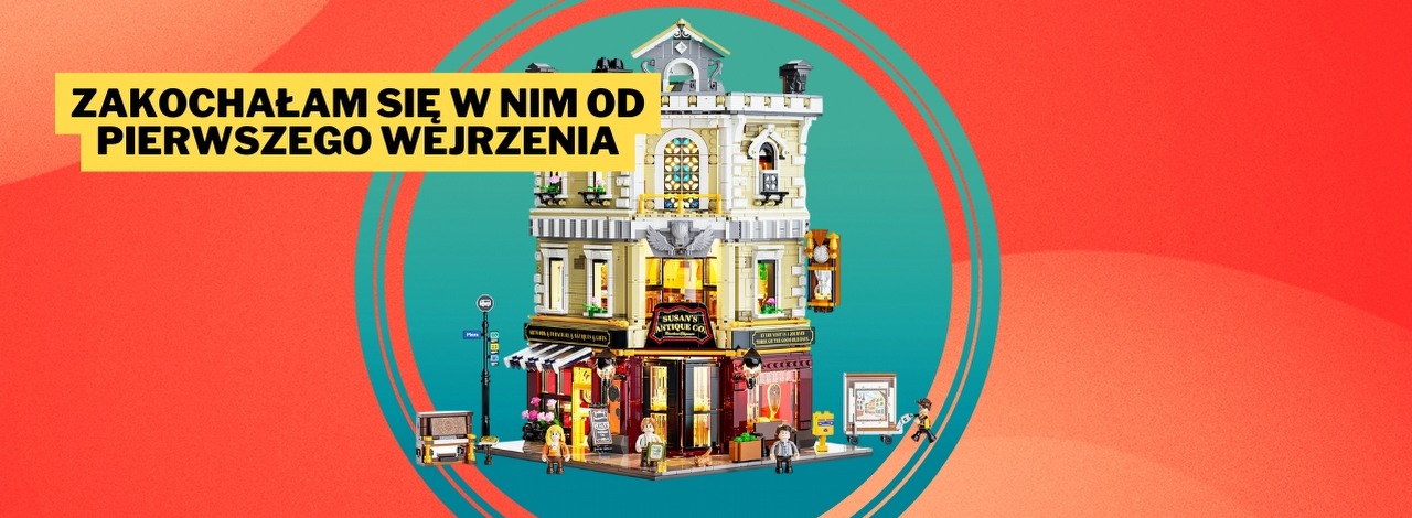 Z każdym zestawem jestem coraz bardziej zachwycona. Klocki od Funwhole w wydaniu „Sklep z antykami” nie mają sobie równych pod względem stosunku jakości do ceny, źródło grafiki: Funwhole.