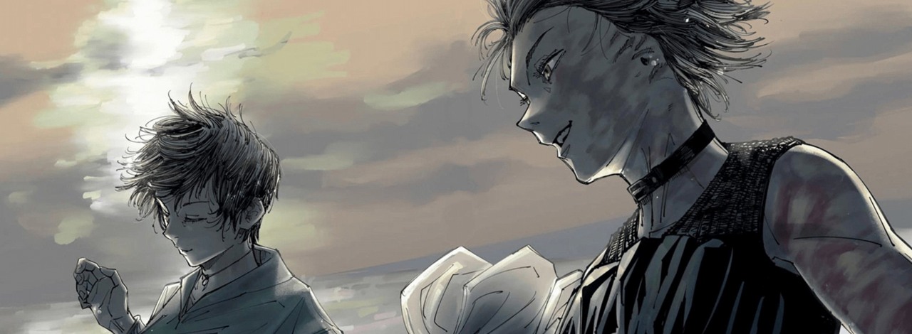 „Seria bitew wypełnionych dużą ilością krwi”. Ta „ekscytująca i doskonała” scena z Jujutsu Kaisen wywołała zazdrość u autora Bleach, źródło grafiki: Jujutsu Kaisen, Gege Akutami, Shueisha, 2018.