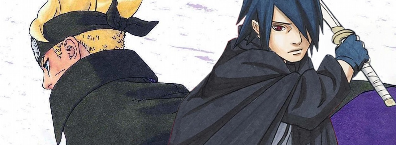 „Dzięki mojemu mistrzowi”. Boruto nie zapomniało, gdzie leżała największa siła Naruto i kładzie duży nacisk na ten ważny motyw, źródło grafiki: Boruto: Two Blue Vortex, Masashi Kishimoto i Mikio Ikemoto, Shueisha, 2023 / Sasuke Retsuden, Jun Esaka i Masashi Kishimoto, Jump Books, 2022.