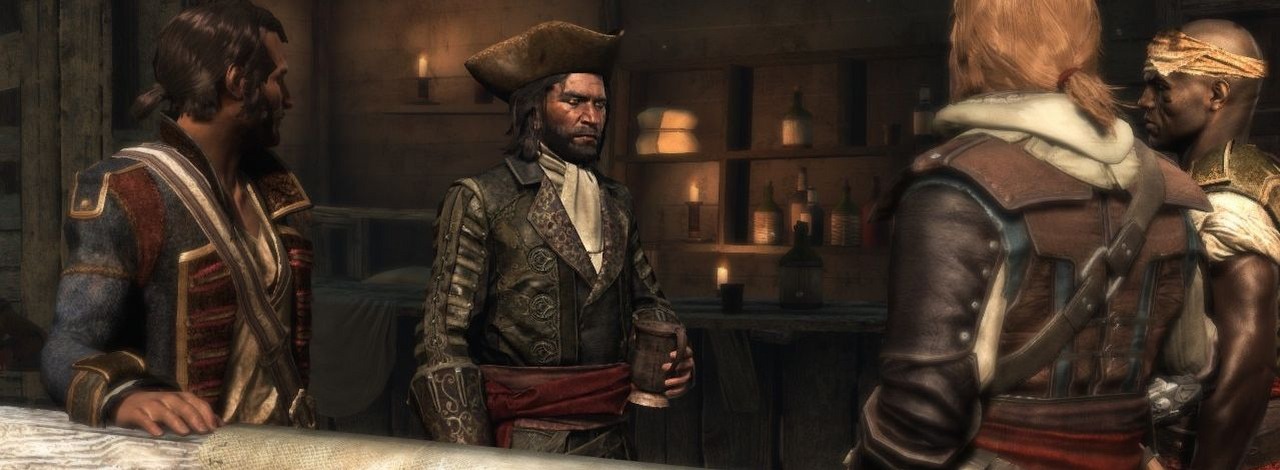 „Tato, twój był zdecydowanie najlepszy”. Aktor głosowy z Assassin's Creed 4 i jego syn nie mogą się nachwalić gry sprzed lat, źródło grafiki: Ubisoft.