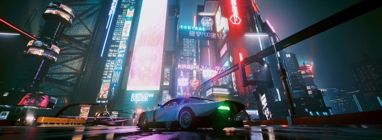 Teraz Cyberpunka 2077 możecie zmienić w survivalowy symulator życia w Night City. Tylko pamiętajcie o nawadnianiu, źródło grafiki: CD Projekt RED.